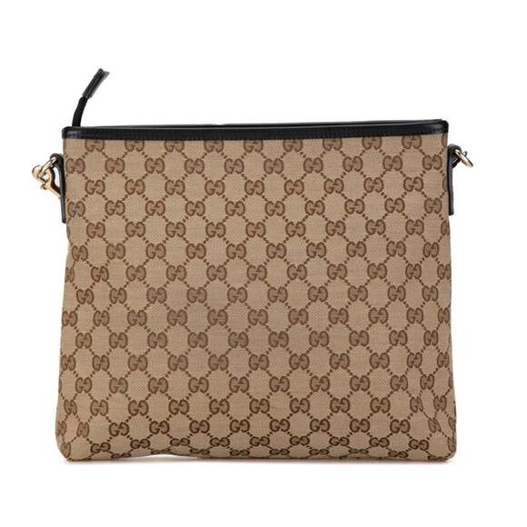 GUCCI Black Leather Shoulder Bag - Picture 4 of 13
